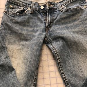 Levi too super low 524 jeans, 7 long